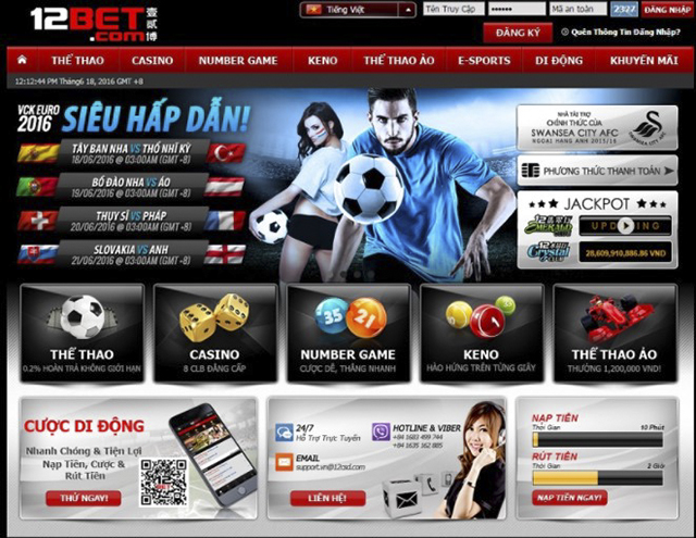 12bet là nhà cái uy tín tại Việt Nam