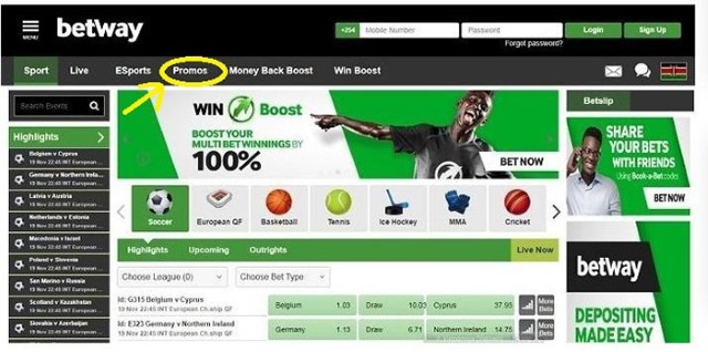 Betway tặng 100% tài khoản đăng ký mới
