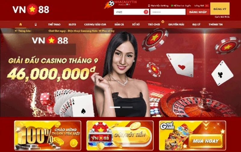 Top 9 - Nhà cái Casino Online uy tín VN88