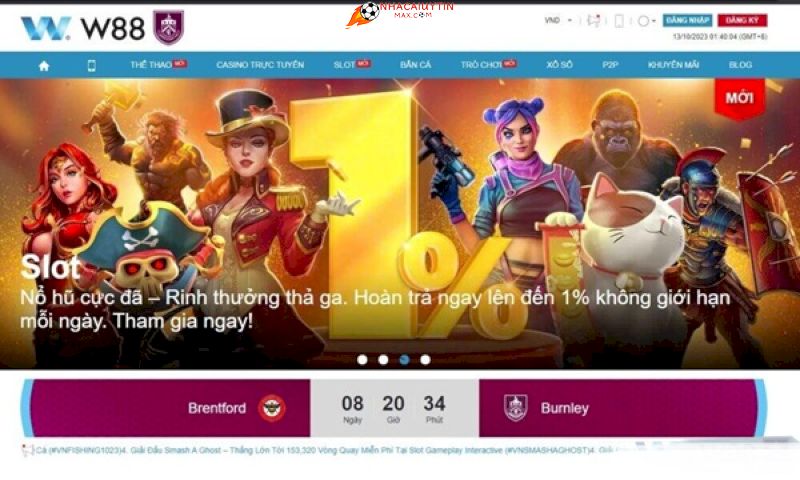 Top 5 - Nhà cái Casino Online W88 chất lượng