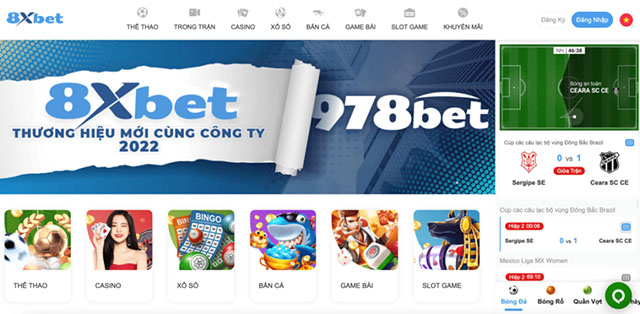 Trang chủ 8xbet